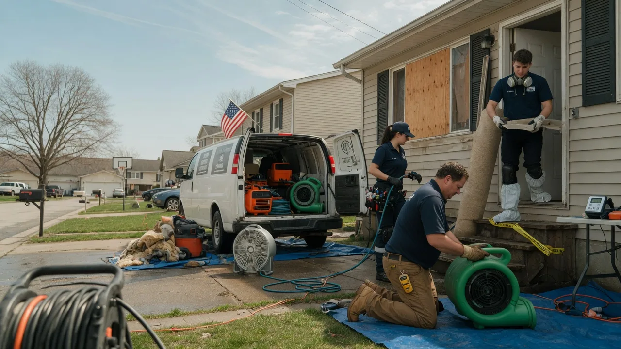 Water Damage Restoration in Jerusalem, OH near me